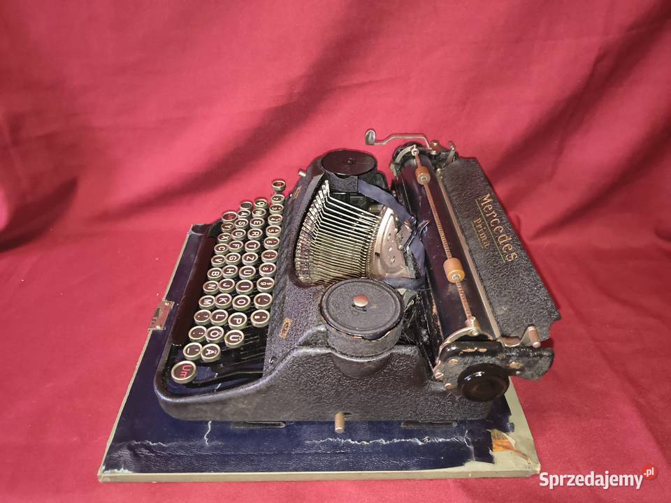 Maszyna do pisania Mercedes Prima walizka łódzkie Chorzew sprzedam