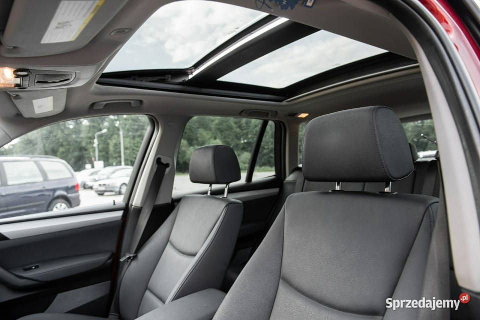 BMW X3 xDrive 20i 245 Skóra Led Panorama F25 czujnik deszczu mazowieckie Zwoleń