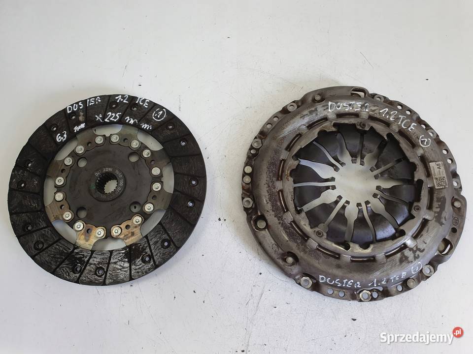 Dacia Duster I 12 TCe TARCZA DOCISK sprzęgło Motoryzacja lubelskie Chełm