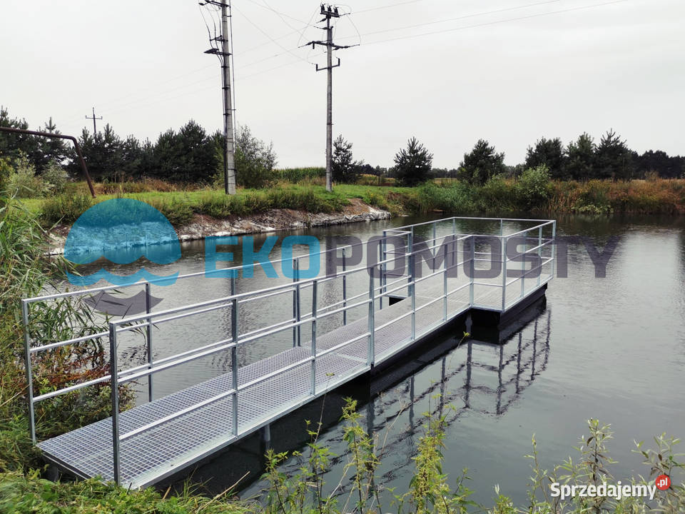 Pomost pływający roboczy platforma robocza