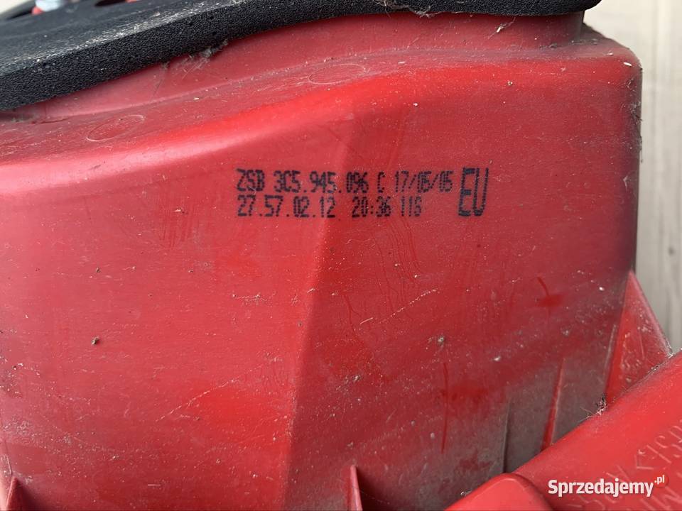 lampa karoserii tył tylna lewa prawa volkswagen Motoryzacja Szczecin