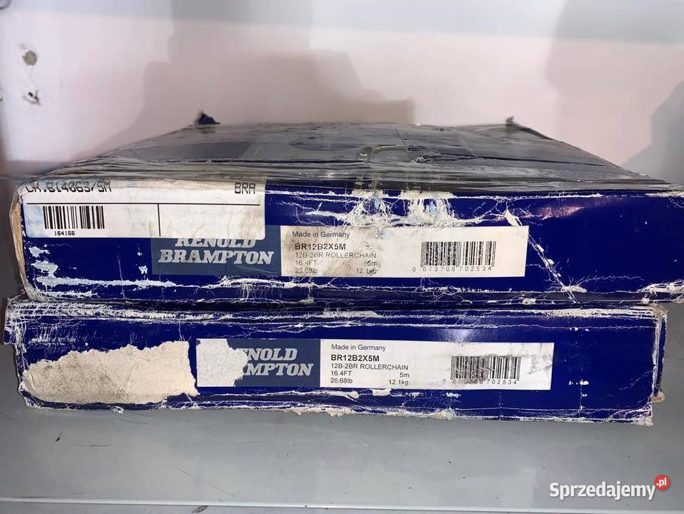 Łańcuch rolkowy Renold Brampton BR12B2 x5m Elektryka mazowieckie Warszawa