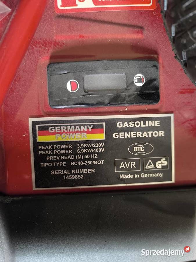 Agregat Prądotwórczy BRUSSELD BD900I Tarnów