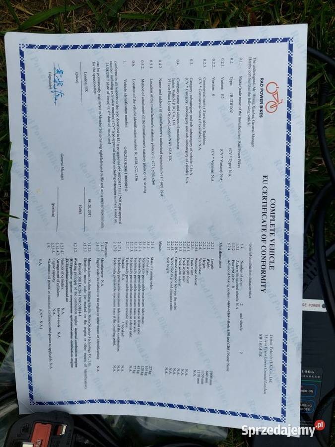 Rower elektryczny Siciny