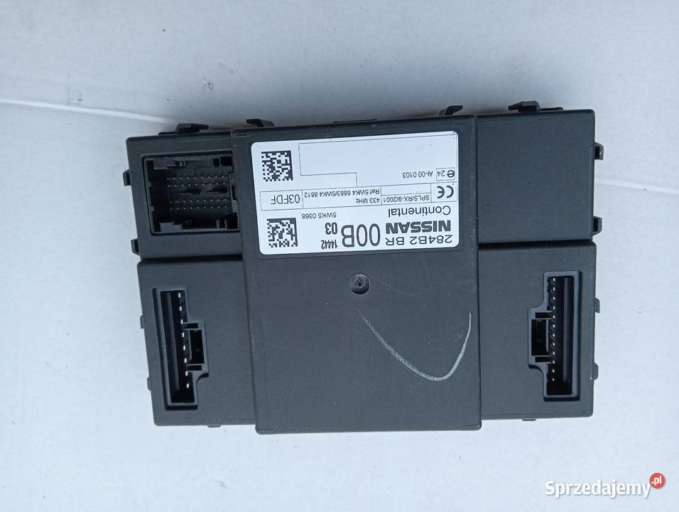 Moduł komfort Nissan Qashqai 284B2BR00B