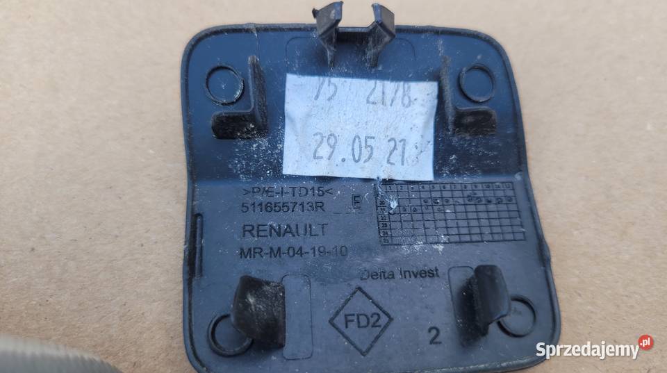 DACIA SANDERO STEPWAY III 20 ZAŚLEPKA HAKA TYŁ Karoseria Ruda Śląska