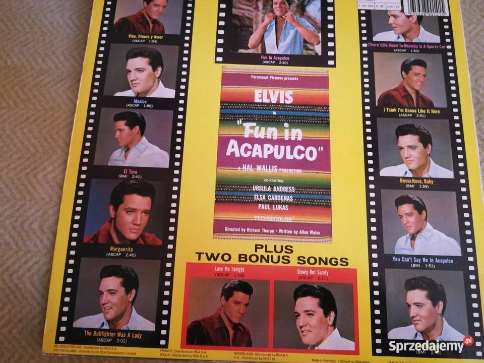 Elvis Presley Zestaw 4 Albumów 5LP Super Stan Płyty i kasety Szczecin