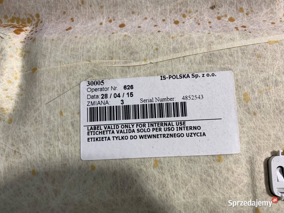 BMW 3 F31 SUFIT PODSUFITKA SZARA EVEREST GRAU