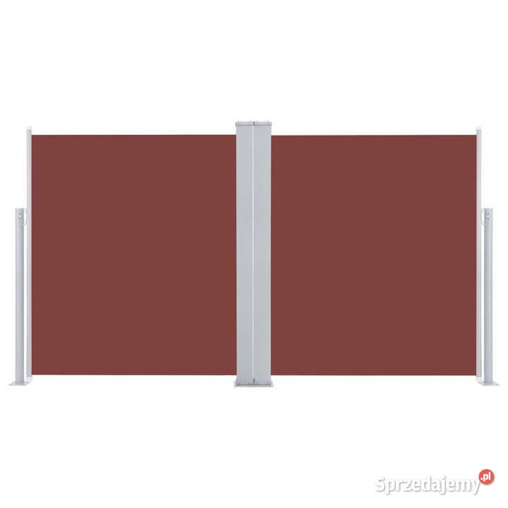 Zwijana markiza boczna brązowa 140 x 600 WM48457 Warszawa sprzedam