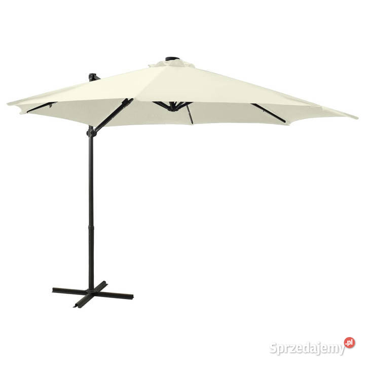 Parasol wiszący z lampkami LED i słupkiem 300 mazowieckie Warszawa
