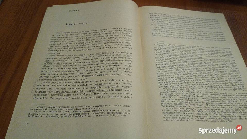 Zarys ogólnej teorii imion własnych Eugeniusz Gdańsk