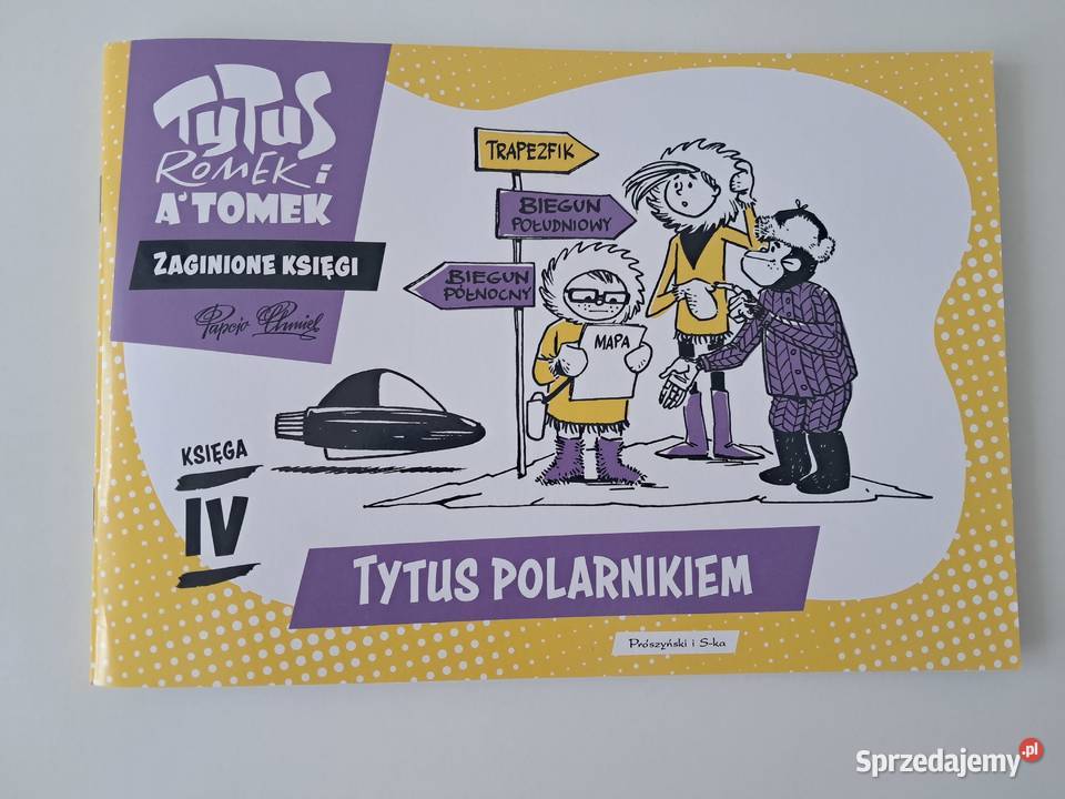 Książkikomiksy Tytus Zaginione księgi H J Komiksy małopolskie Kraków