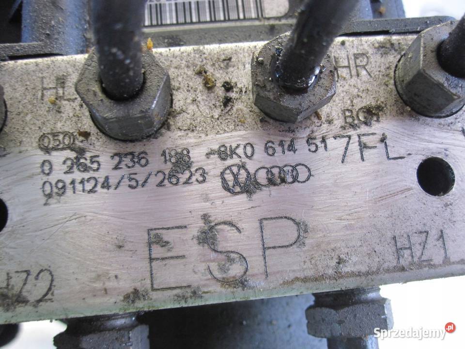 AUDI A5 8T 10r pompa ABS 8K0614517FL 0265236188 osobowe świętokrzyskie Kielce