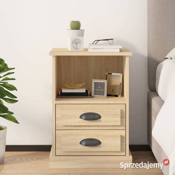 vidaXL Szafka nocna dąb sonoma 43x36x60 mazowieckie Warszawa sprzedam