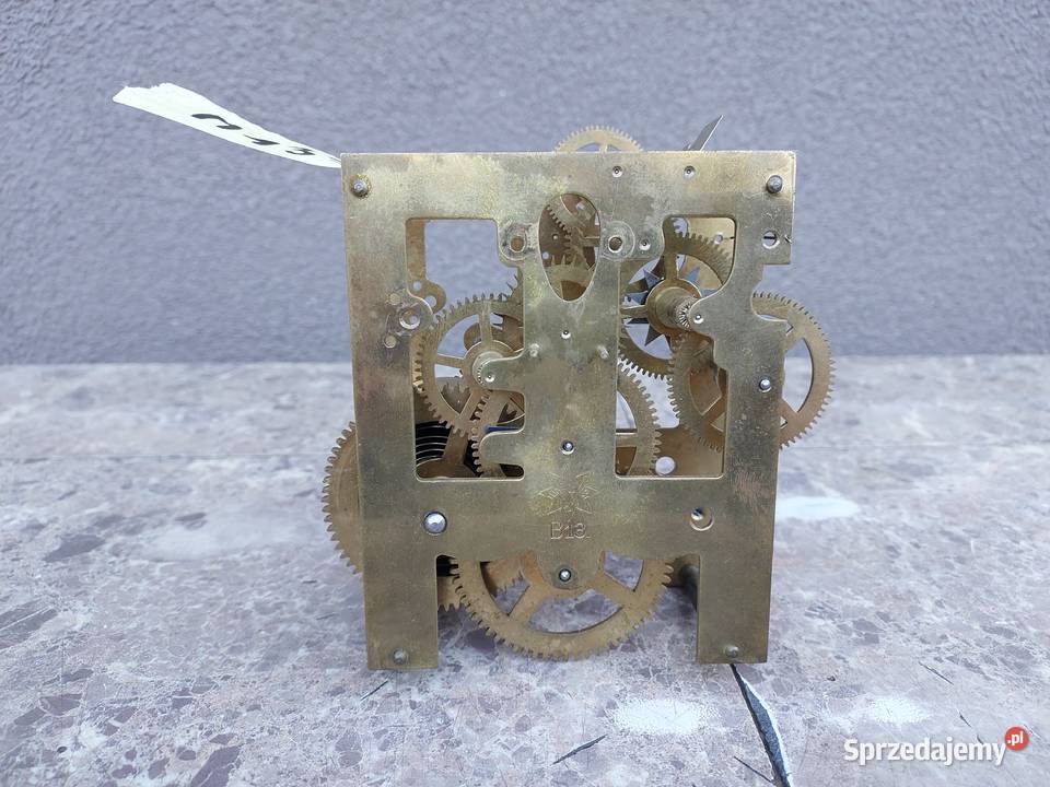 M139 Mechanizm starego zegara ściennego Junghans Antyki pomorskie