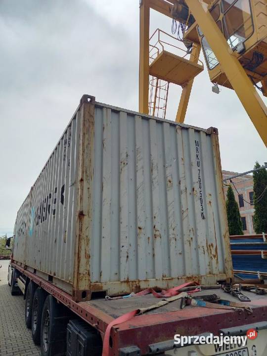 Kontener morski magazynowy 20 używany 6 m śląskie Katowice