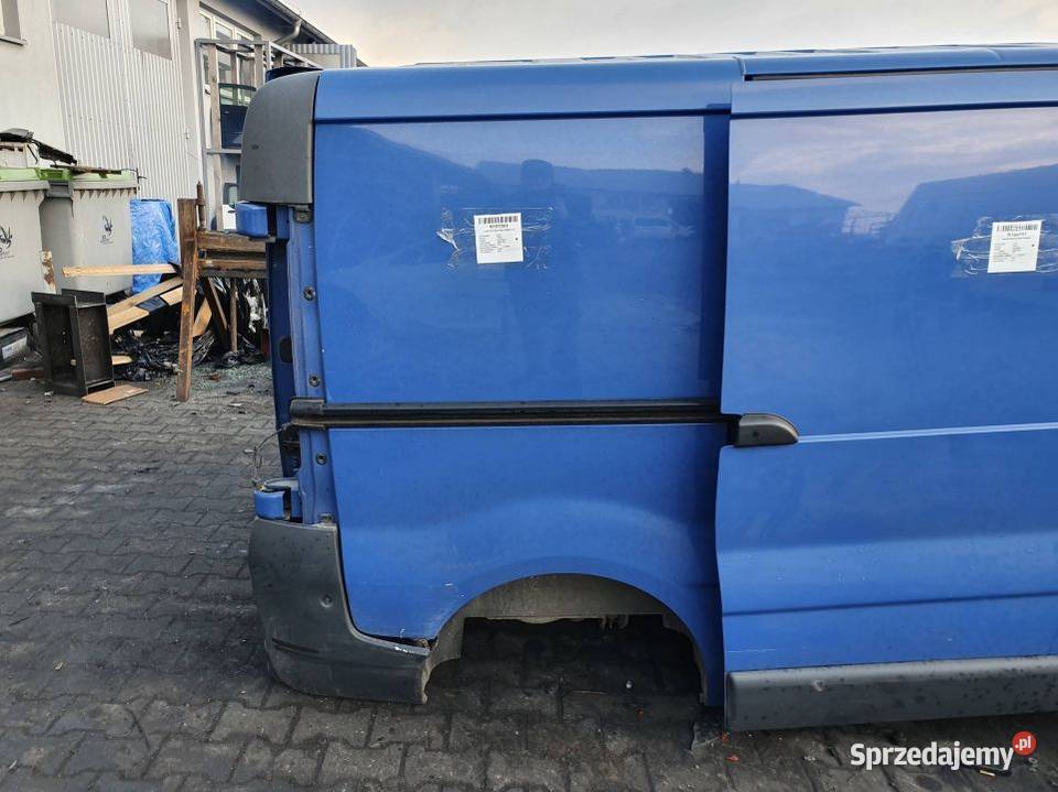 ĆWIARTKA BŁOTNIK PRAWY TYŁ OPEL VIVARO II 23U Części samochodowe sprzedam