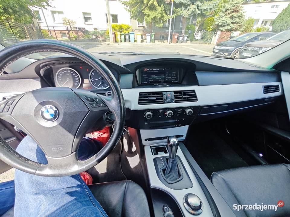 BMW E61 M54B25 525i automat aktywny tempomat benzyna Seria 5 Wrocław sprzedam