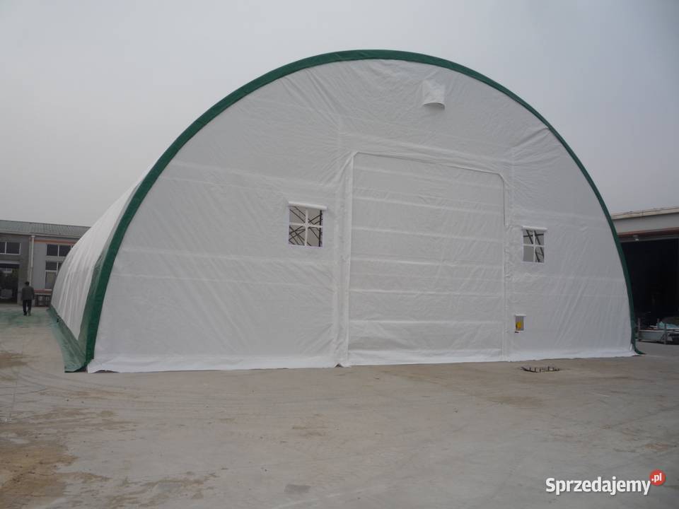 Hala namiotowa łukowa wzmocniona 1525x244 m PVC Wrocław