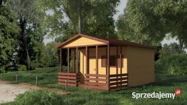 Domek letniskowy ogrodowy całoroczny 6x5 15mm Korczyna