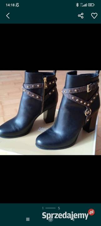 Buty skórzane Michael Korsrozmiar 40 Kozaki Jasieniec sprzedam
