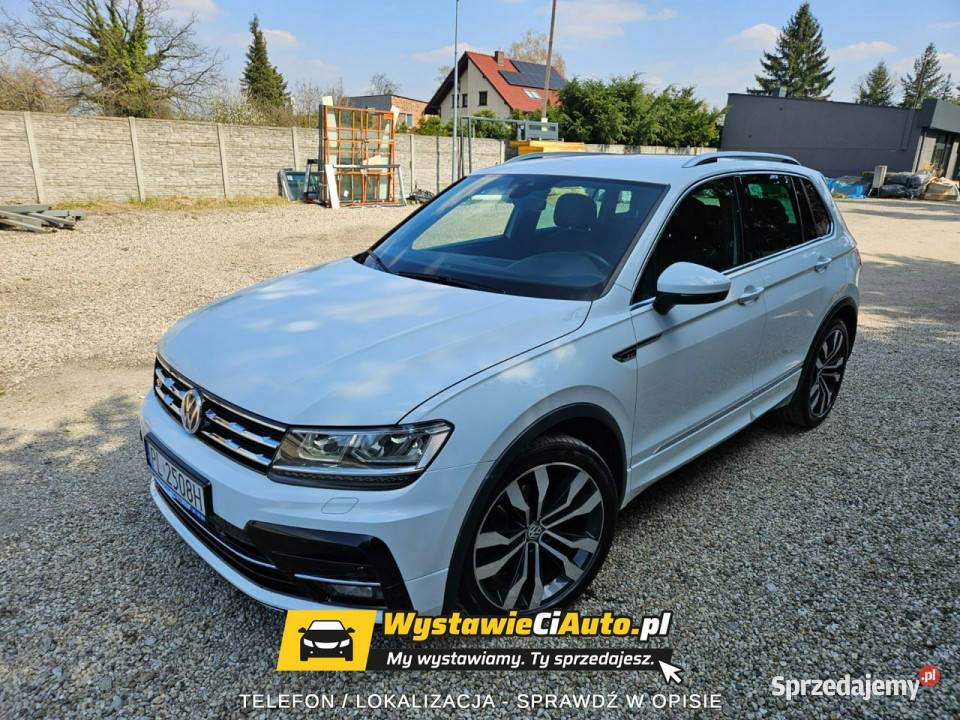 Volkswagen Tiguan RLine Telefon 733916297 Leszno Zarejestrowany w Polsce Włocławek