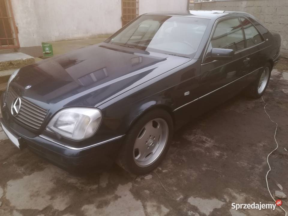 MERCEDES S 600 COUPE 1996R AUTOMAT NAVI SKÓRA Bydgoszcz