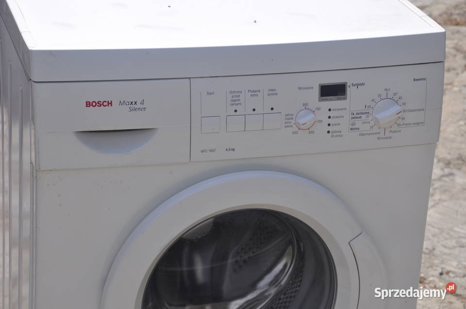 Pralka Bosch Slim Bosch Maxx4 Silence Uszkodzona wolnostojące Rzeszów