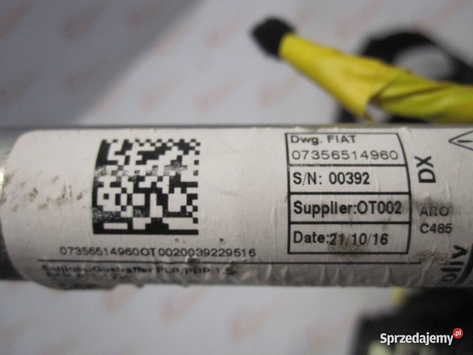 FIAT TIPO II 16r pas bezpieczeństwa prawy przód Kielce