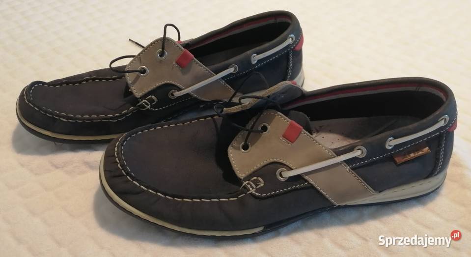 Mokasyny buty męskie Apia 46 312 Obuwie