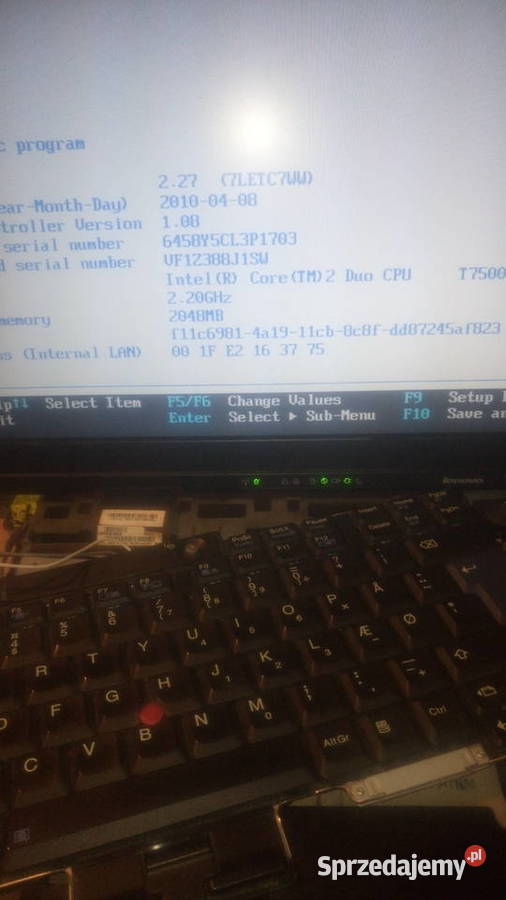 laptop lenovo Thinkpad T 61 IBM/Lenovo