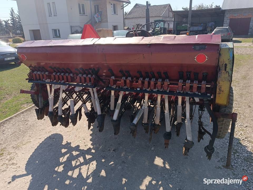 Siewnik Poznaniak 27m Na docisku Nowy typ Agromasz Czermin