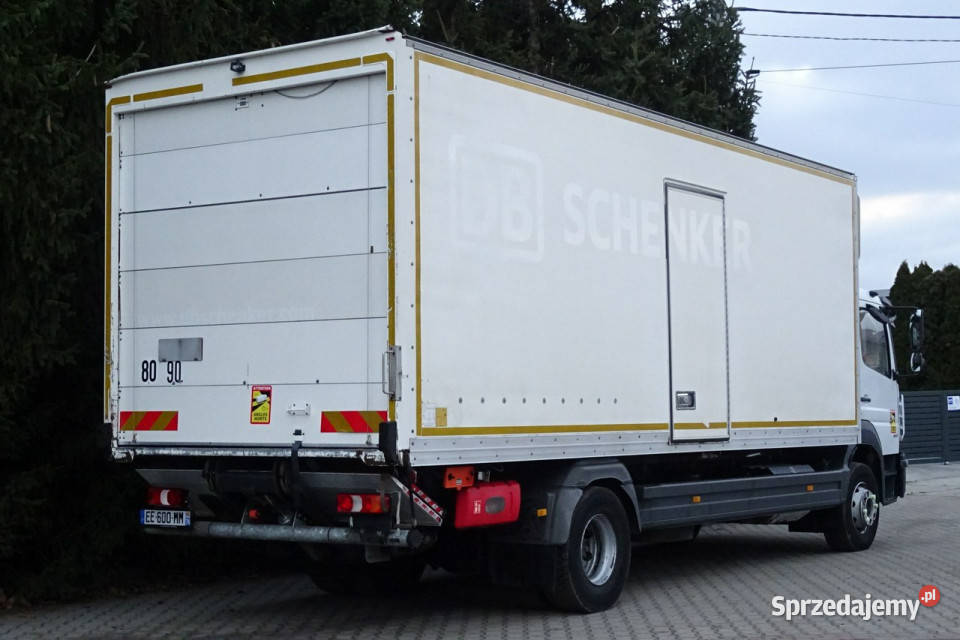 Mercedes Atego 1621 Euro 6 kontener z windą 252 immobilizer Góra Kalwaria sprzedam