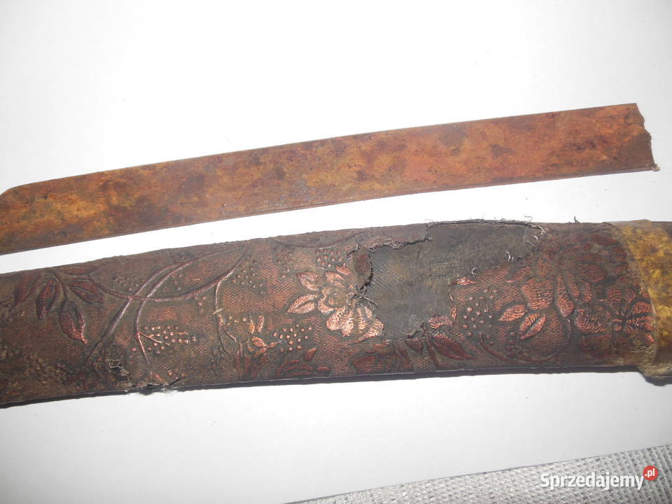 Nóż ozdobny z dawnych lat świętokrzyskie Kielce