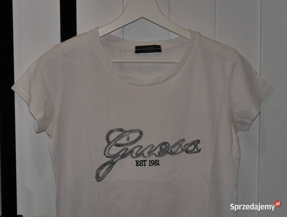 Guess fajna bluzeczka cekiny 36 S Bluzki i koszule Wrocław