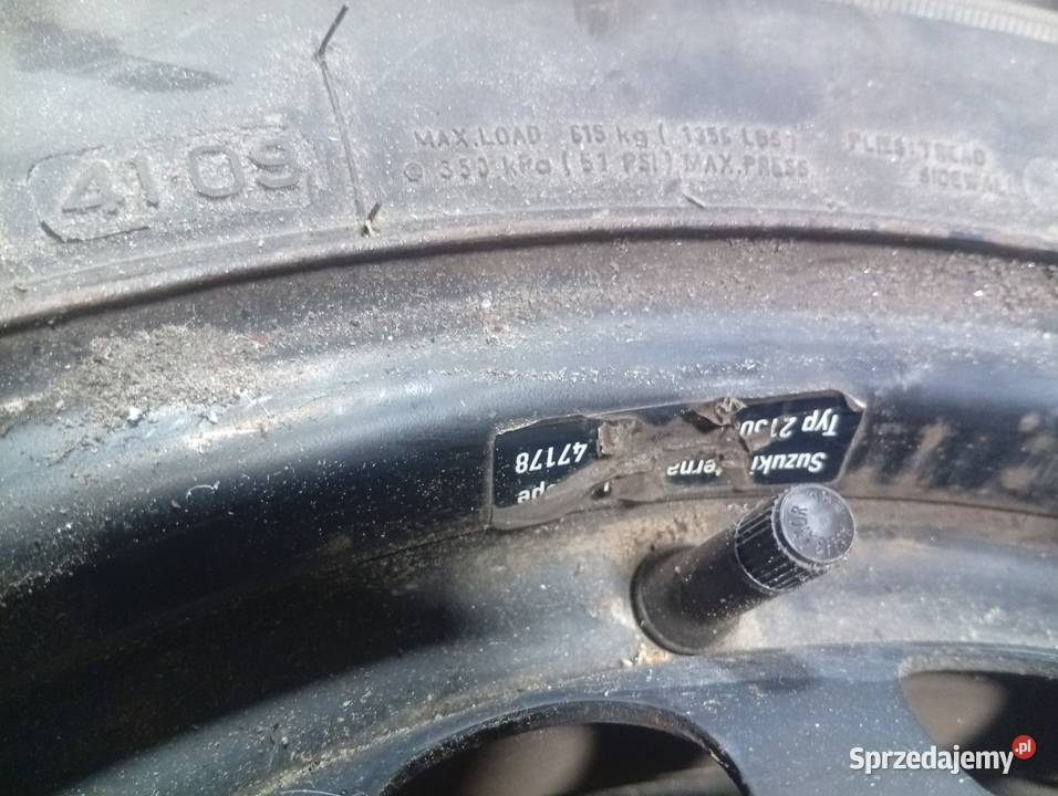 koło zapasowe suzuki SX4 Samochodowe Psary