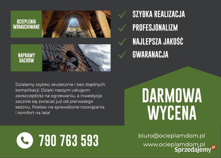 Naprawa dachu kunach Profesjonalnie i z