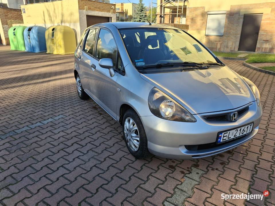 Honda Jazz 13 z gazem 2003 Łódź
