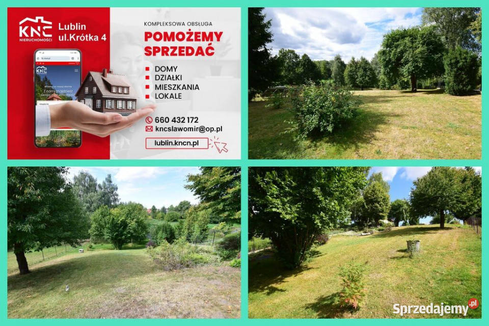 Działka w Lublinie z możliwością budowy domu siatka lubelskie Lublin