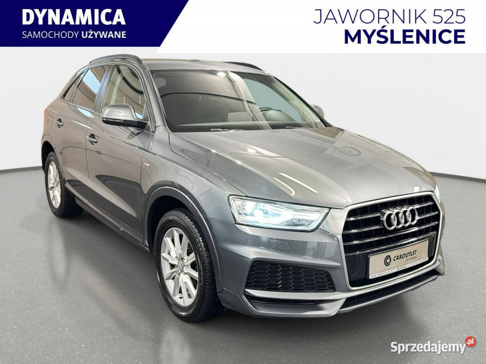 Audi Q3 14TFSI 150 Stronic 2018 r salon przebieg Myślenice