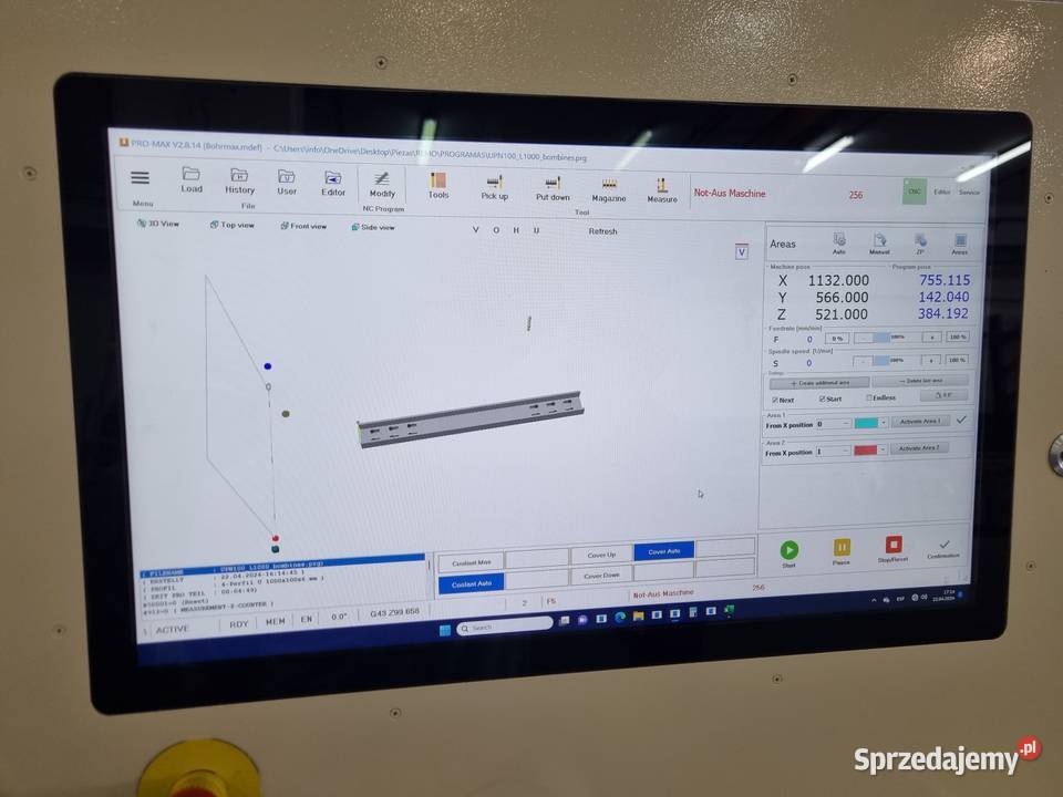 Pionowe centra obróbcze GEKA GK DRILL Trzcianka