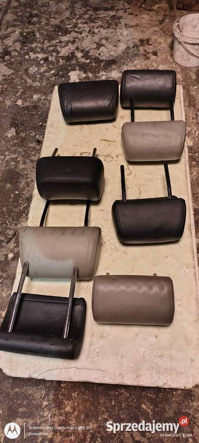 Skórzane zagłówki Audi dolnośląskie Lubin sprzedam