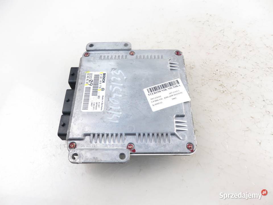 STEROWNIK PEUGEOT 307 20 HDi 0281010779 małopolskie sprzedam