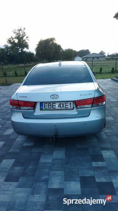 Hyundai Sonata 24 G4KC BenzynaLPG 2005 Belka manualna Bełchatów sprzedam