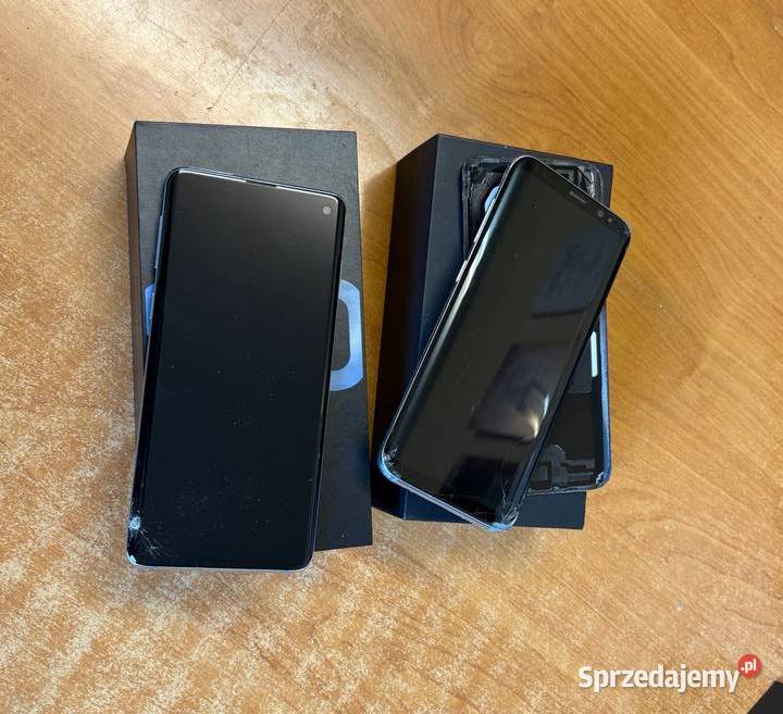Samsung Galaxy S8 i S10 uszkodzone sprzedam