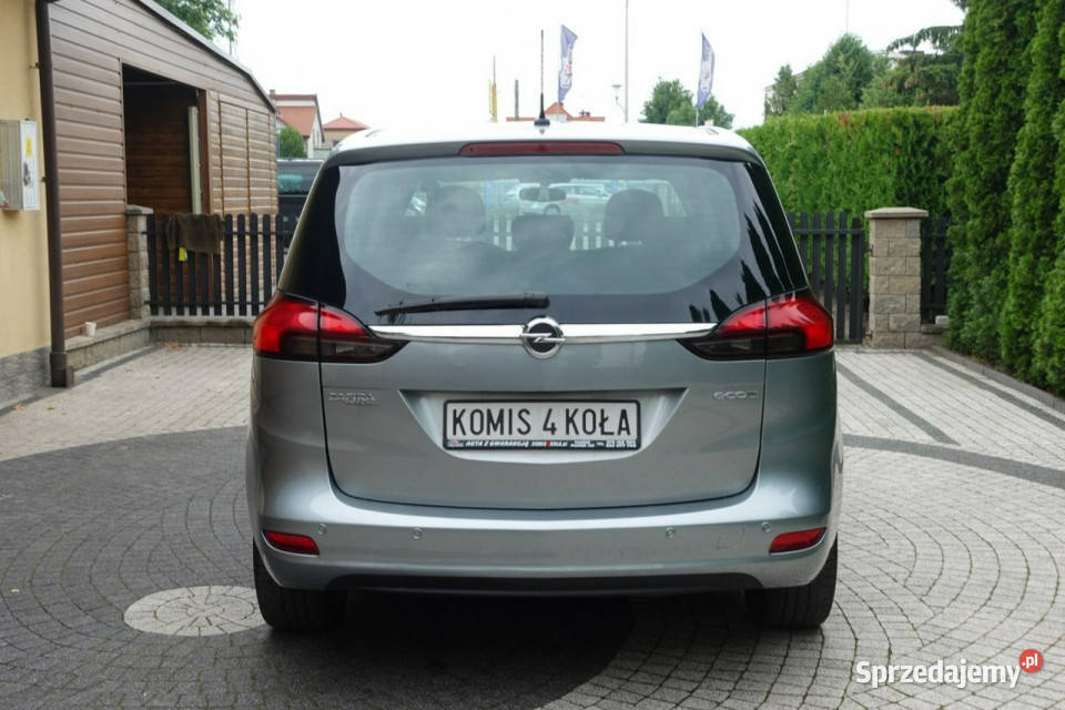 Opel Zafira 14 Turbo 6 Bieg Klimatyzacja nieuszkodzony Płońsk