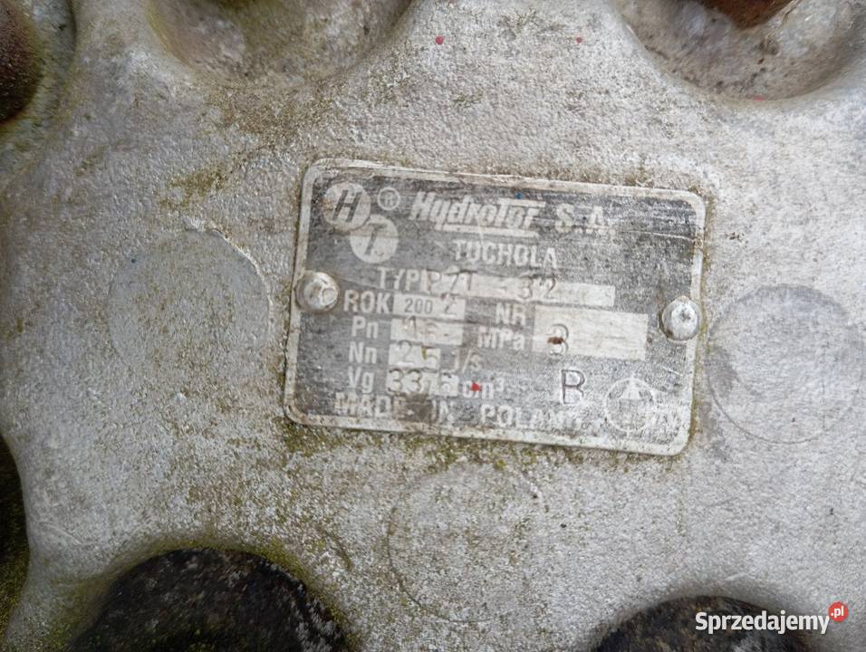 Pompa hydrauliczna PZT32P ładowacza UNHZ500 Świnki