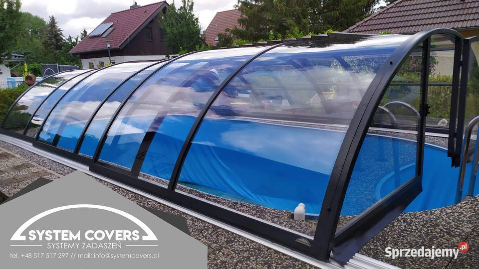 Zadaszenie basenowe basenu 360 x 860 x 120 Szydłowiec