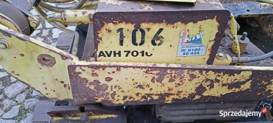 zagęszczarka gruntu amman avh 7010 dolnośląskie