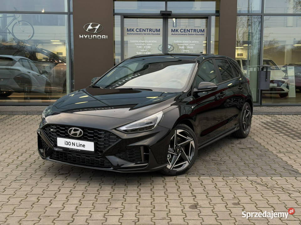 Hyundai i30 15 TGDI 140 7DCT 48V Nline dostępny asystent pasa ruchu i30 Piotrków Trybunalski sprzedam